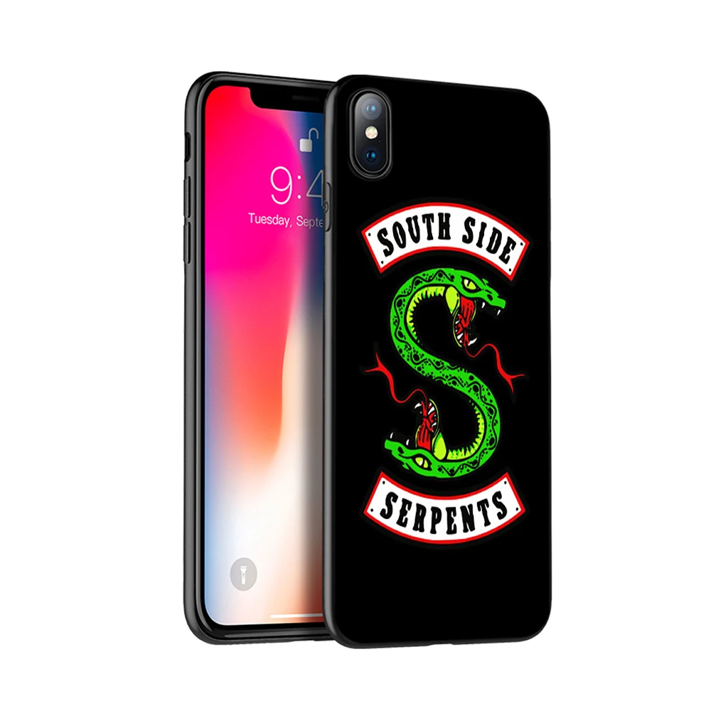 black tpu case for iphone 5 5s se 2020 6 6s 7 8 plus x 10 cover for iphone xr xs 11 pro max case tv riverdale jughead jones free global shipping