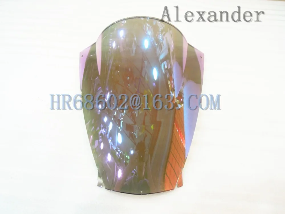 

HotSale For Kawasaki ZX12R 2002 2003 2004 2005 ZX 12R 02 03 04 05 Iridium Windshield WindScreen Double Bubble