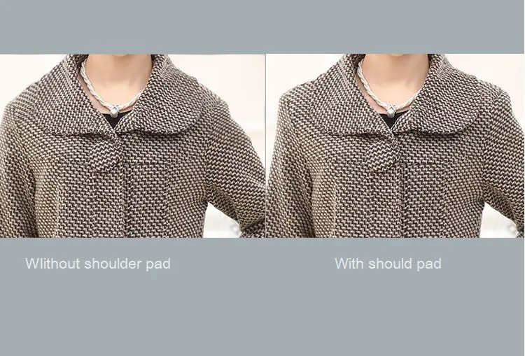 5 пар мягких иглоукалываемых хлопковых наплечных подушек для женщин Весна Осень