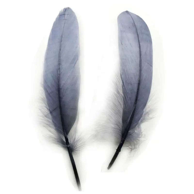 

Good quality feather 50pcs/lot Natural White goose feathers 15-20cm Decoration Wedding DIY colorful feather Material Accessories