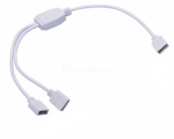 4 контактный rgb соединительный кабель для светодиодной ленты от 1 до 2/от 3/от