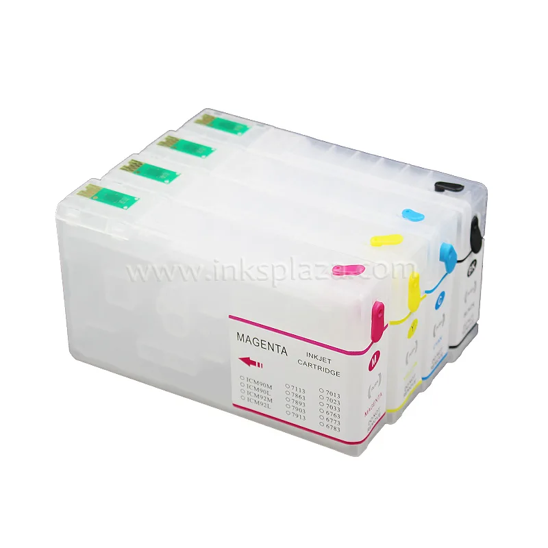 Многоразовый картридж с чернилами CISSPLAZA совместимый EPSON Pro WF-5110DW 5190DW 5620DWF 5690DWF
