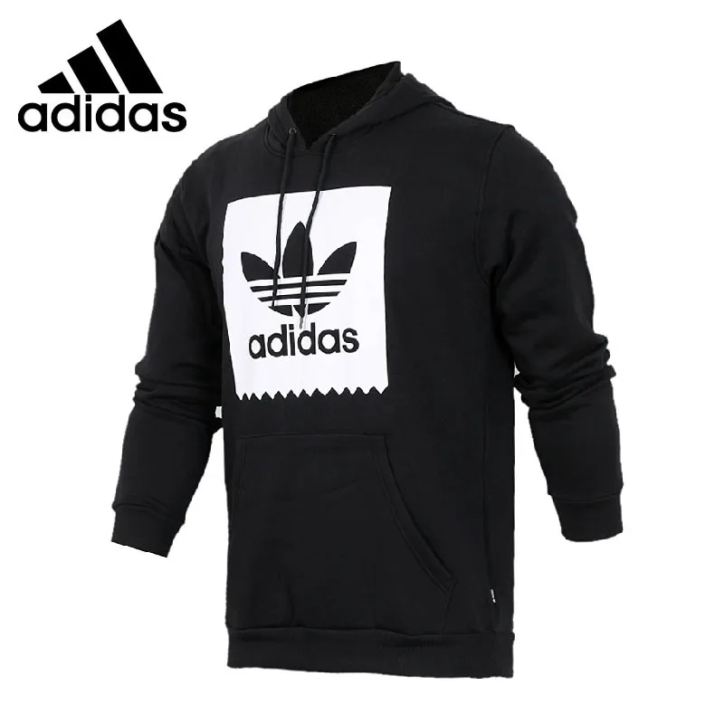 Новое поступление оригинальный мужской пуловер с капюшоном и твердым Adidas Originals