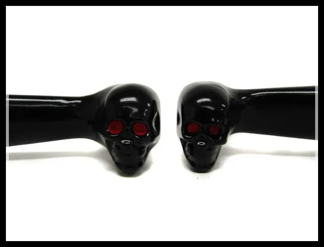 

BLACK SKULL LEVERS for Harley Dresser Road King Street Glide 96-10