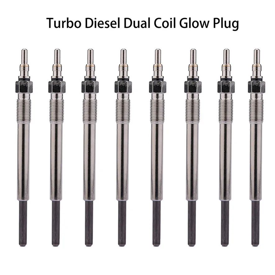 Для Ford 7.3L супер мощный Powerstroke Turbo Diesel Dual Coil комплект свечей пробки из 8 аксессуаров
