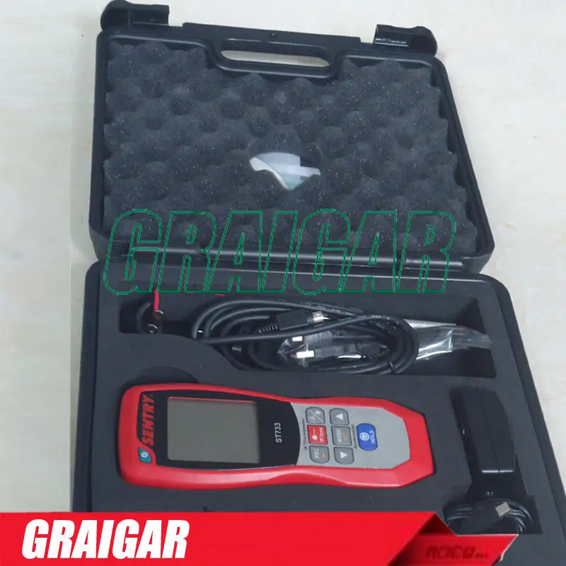 ST-733 Hot Wire Anemometer IR Thermo For Ventilation System | Инструменты