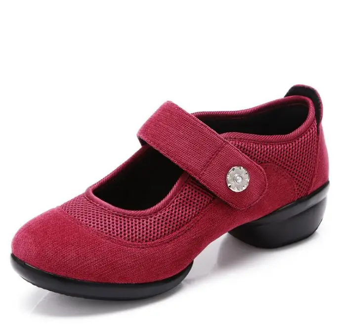 Akexiya/женская черная/зеленая/красная танцевальная обувь с мягкой подошвой для