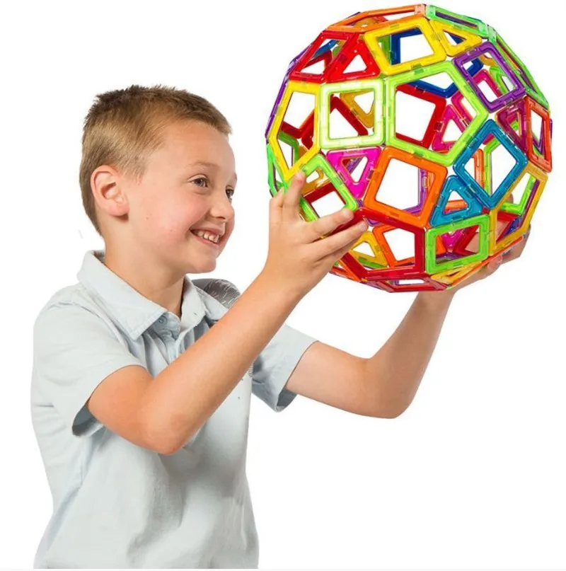 72cs Magformers стандартный размер магнитные строительные блоки 3D Diy модель игрушки