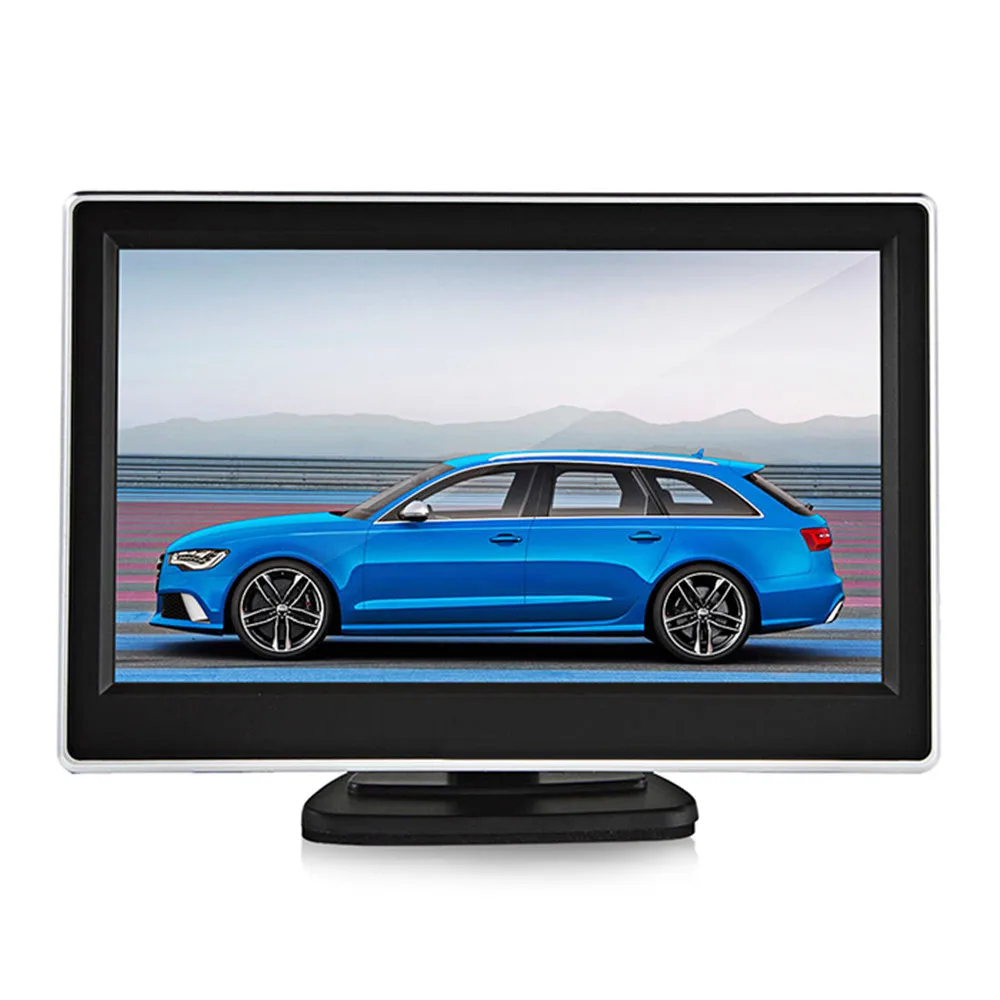 5 дюймов автомобиля зеркало заднего вида монитор HD 800*480 на тонкопленочных