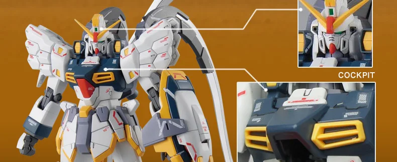 BANDAI модель MG 1/100 мобильный отчет Gundam крыло EW Sandrock Gundam эффекты фигурка модель модификация