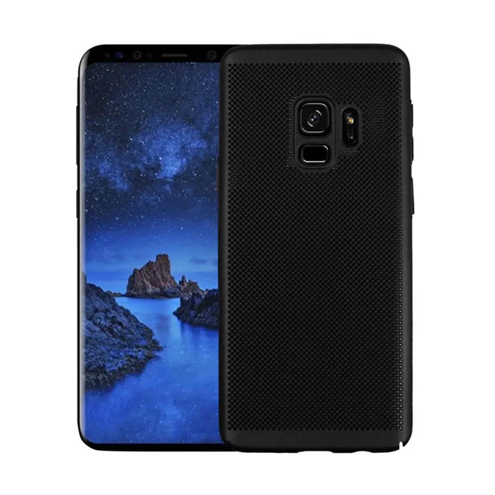 IDOOLS Case for samsung galaxy A8 2018 Heat Dissipation Back PC Cover Matte Hard Plastic Protect Bag Cases Samsung |
