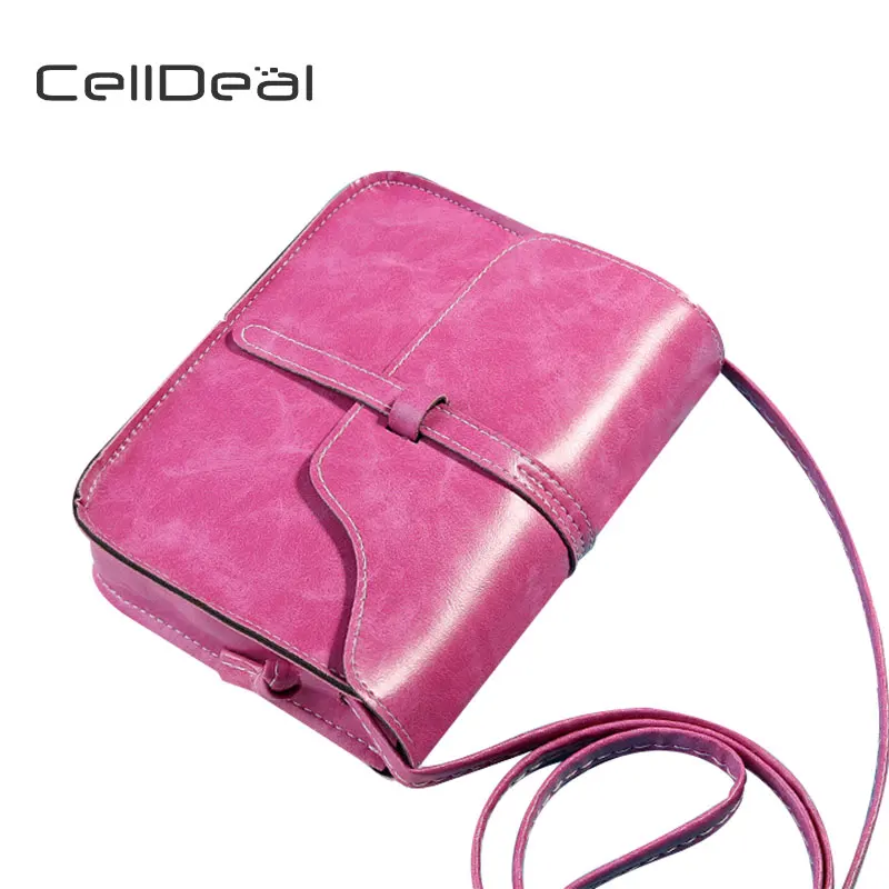 Celldeal новые модные женские туфли Crossbody Карамельный цвет Сумки на плечо милые