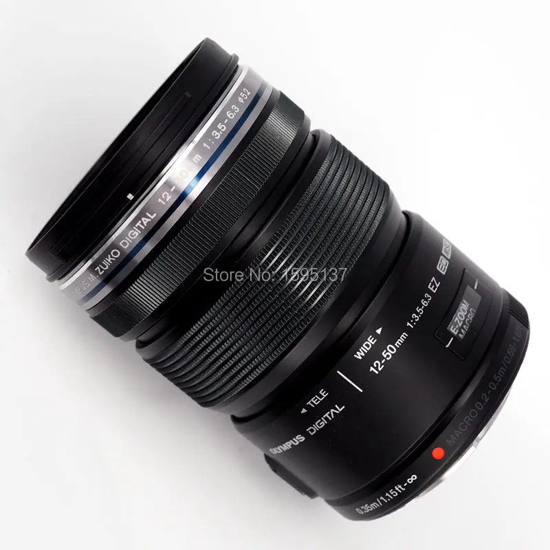 Для объектива Olympus 12 50 мм Объективы EZ (95% новая без оригинальной упаковочной