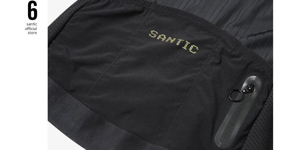 Santic Мужская велосипедная футболка с коротким рукавом Pro Fit импортная итальянская ткань манжеты MTB дорожный велосипед Pro короткая Джерси Азия S-2XL M8C02132