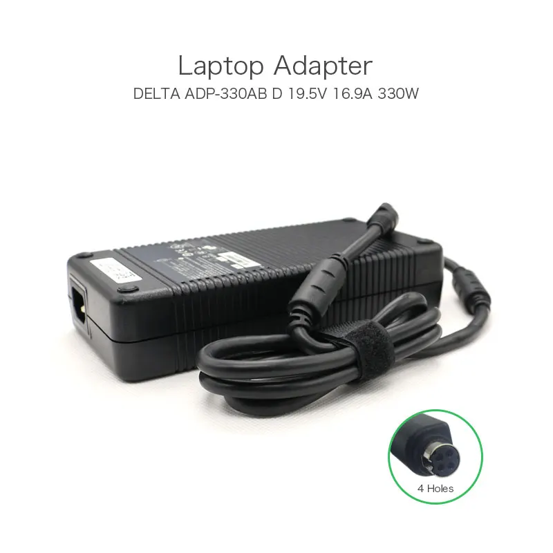 Оригинальный Дельта 330W 19 5 V 16.9A 4 отверстия ADP 330AB D адаптер переменного тока