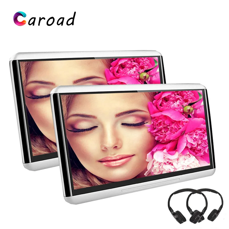 Caroad 10 6 дюймов Android 0 3g wifi Автомобильный подголовник монитор HD 1080 P видео плеер с