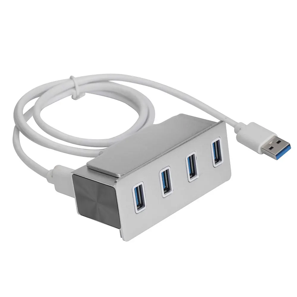 4 портовый концентратор USB 3 0 Leadzoe портативный данных Для iMac Pro MacBook Air Mac Mini/Pro Surface