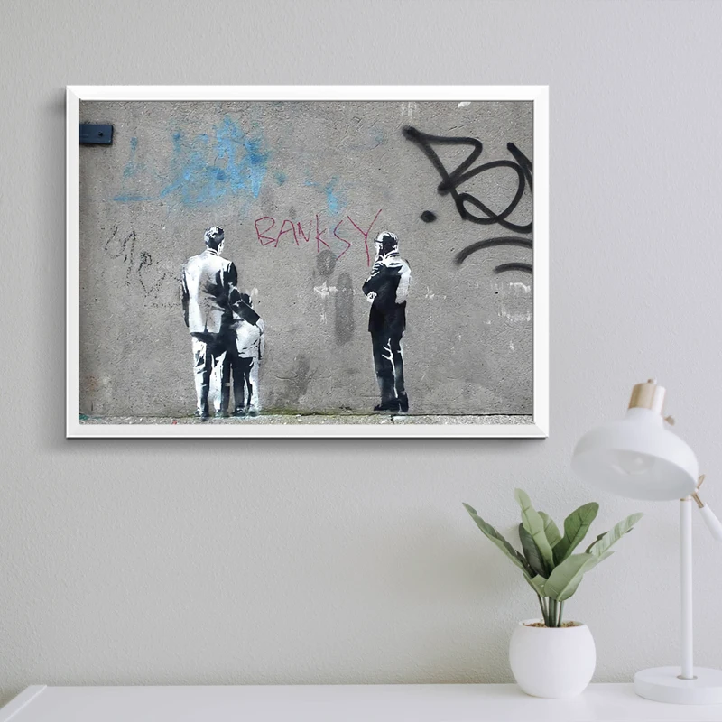 Постеры и печать NOOG Banksy Современная Картина на холсте современный либерлизм