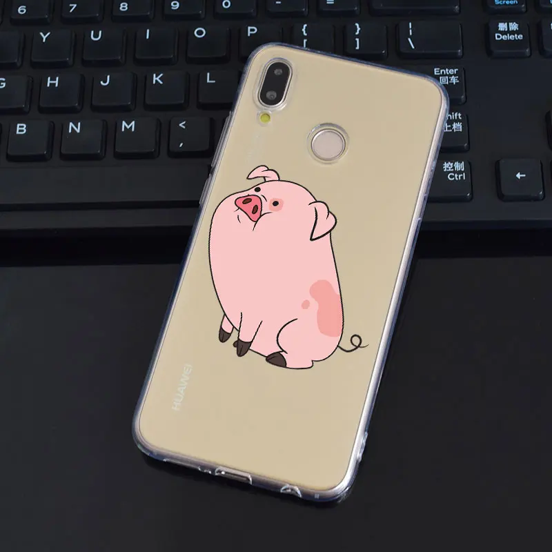 DREAMFOX L507 Мягкий силиконовый чехол из ТПУ с мультяшным аниме Свинкой для huawei Honor 6A 6C