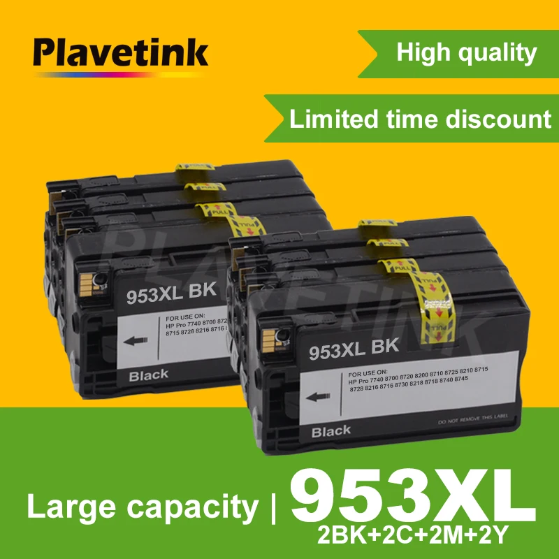 Чернильный картридж для принтеров HP 953 XL Officejet Pro 7740 8210 8218 8710 8715 8718 8719 8720 8725 8728 8730