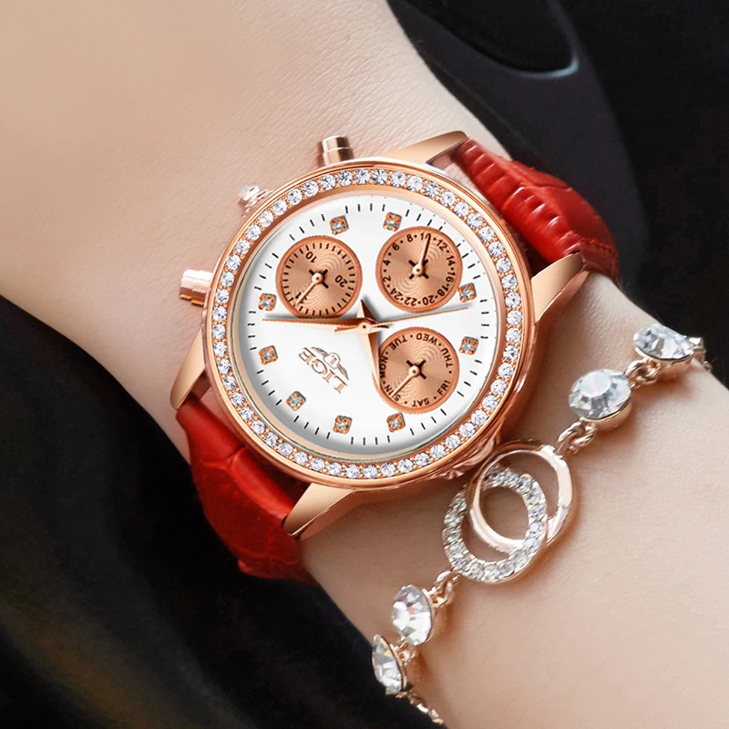 LIGE Для женщин часы девушка Повседневное Кварцевые Женские s relojes mujer Relogio