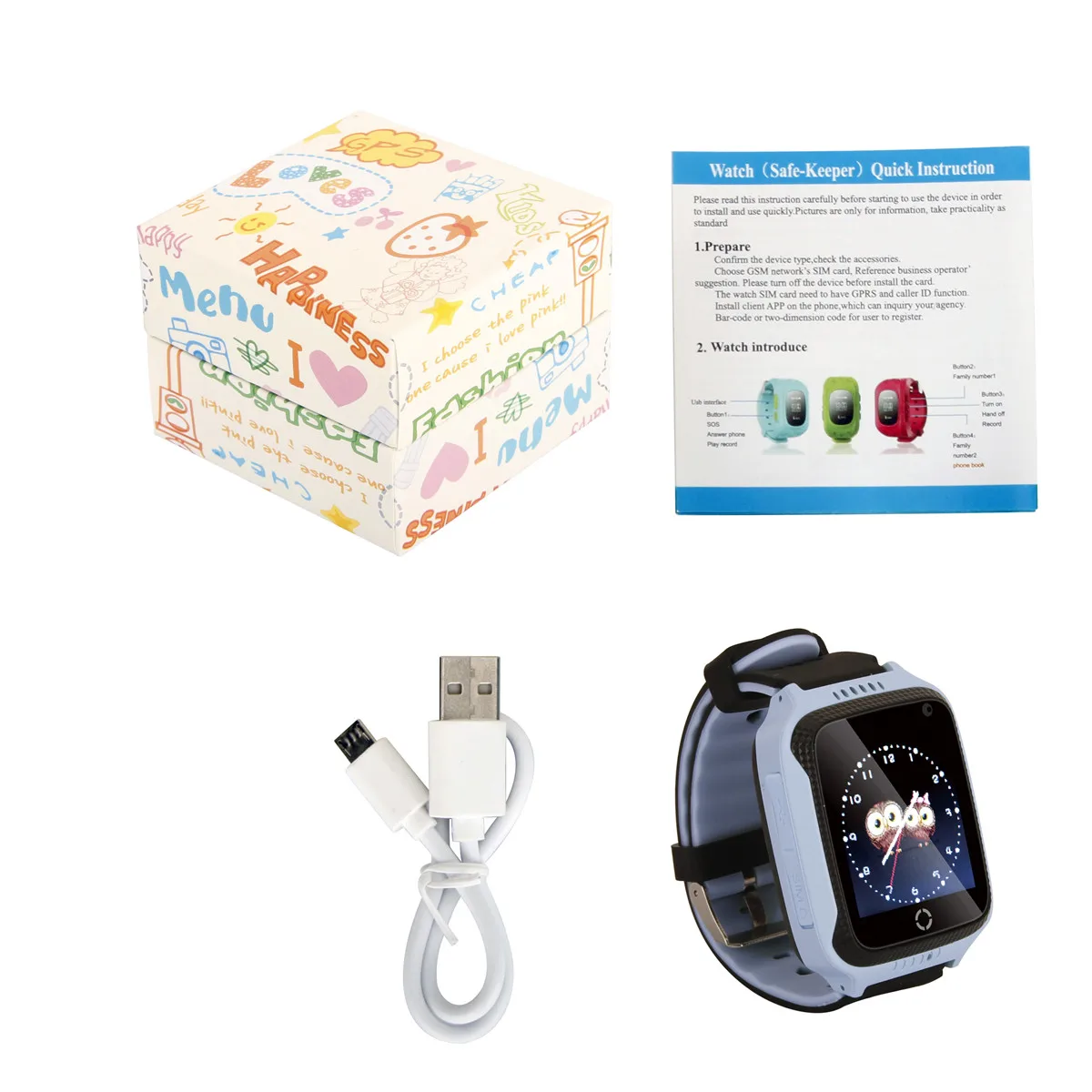 Оригинальные Смарт часы JRGK M05 детские GPS для Apple и Android телефонов Детские
