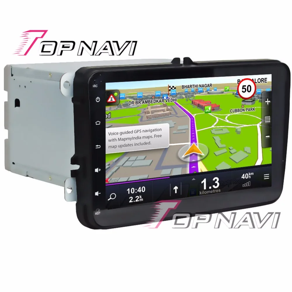 Topnavi 8 ''Android 7.1 Авто мультимедийные плееры для VW Magotan Caddy Passat Sagitar Tiguan Touran Jetta