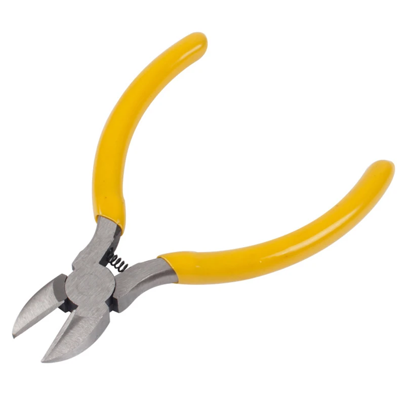 Diagonal pliers KALAIDUA HSS Стальные электронные кусачки мини плоскогубцы DIY аксессуары для ювелирных изделий Ножницы Резак для проволоки инструменты для ремонта электронной промышленности - Цвет: Diagonal pliers