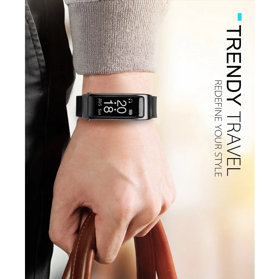 Y3 Bluetooth гарнитуры Smart Talk Band фитнес браслет пульсометр D.W.L Трекер Активности