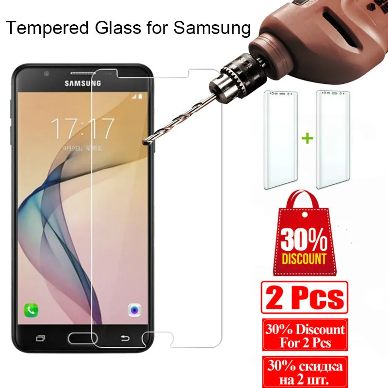 Закаленное стекло для Samsung A9 Pro A8 A6 Plus Защита экрана A7 2018 Защитная пленка Galaxy Star Lite |
