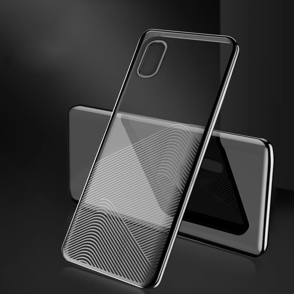 SULADA Прозрачный чехол для iPhone XR 6 1 &quotМягкие TPU кремния покрытие Задняя крышка Xs Max х