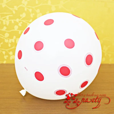 10 шт./lot12inch ясно воздушные шары точка конфеты colorBalloons с днем рождения Baby Shower
