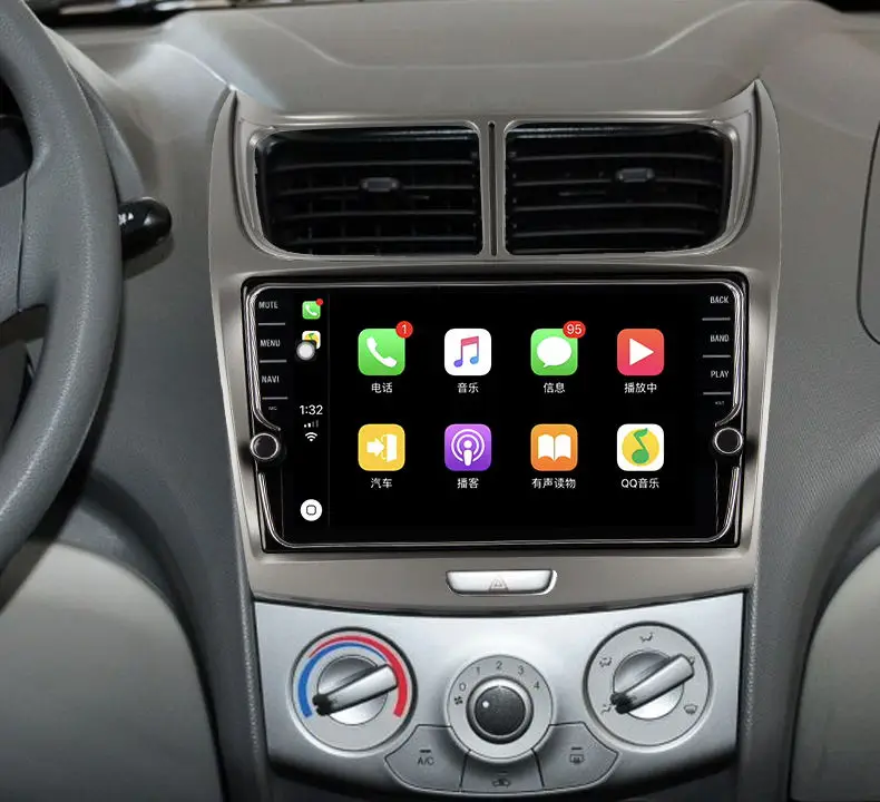 9 дюймов Android 8 1 4 RAM 64 ROM Автомобильная Мультимедийная система для Chevrolet Sail 2007 2013 GPS