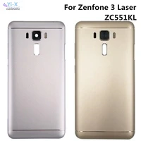 new back battery cover housing for asus zenfone 3 laser zc551kl back battery cover case with camera lens replacement parts