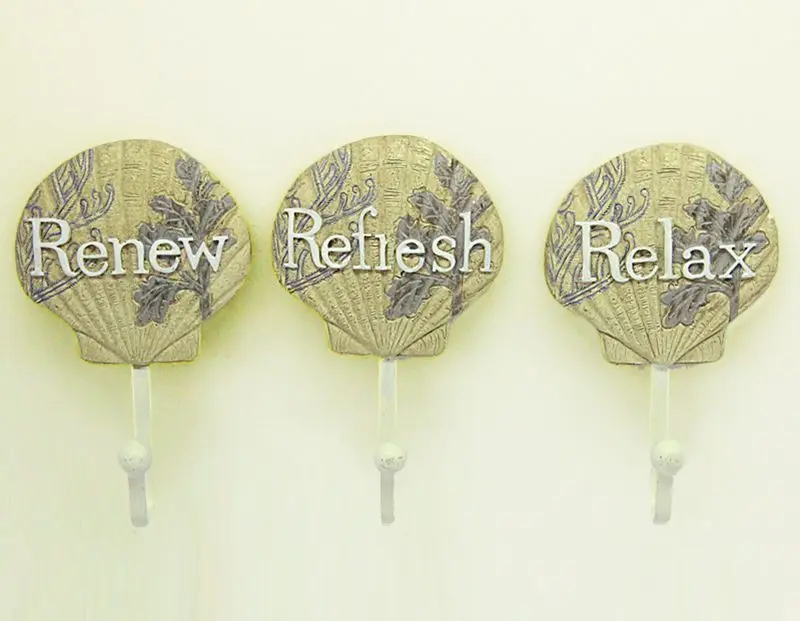 Новый крючок в виде ракушек средиземноморском море из трех предметов настенный