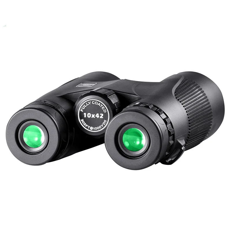 Профессиональный охотничий бинокль HD 10X42 водонепроницаемый телескоп Bak4 Prism Optics