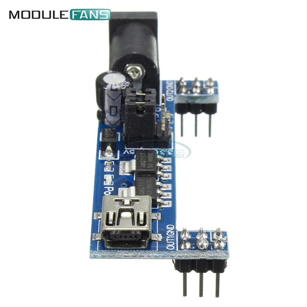 МБ 102 MB102 MB Micro Mini USB пайки Макет Хлеб борад Питание для Arduino DC 3 V 5V модуль DIY