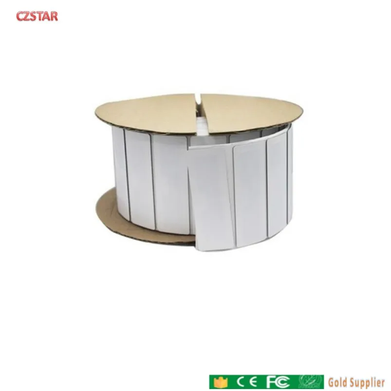 Тонкий мягкий ПВХ UHF RFID Анти металлический tag 915 МГц 868 Impinj Monza R6 EPC C1G2 6C печатная