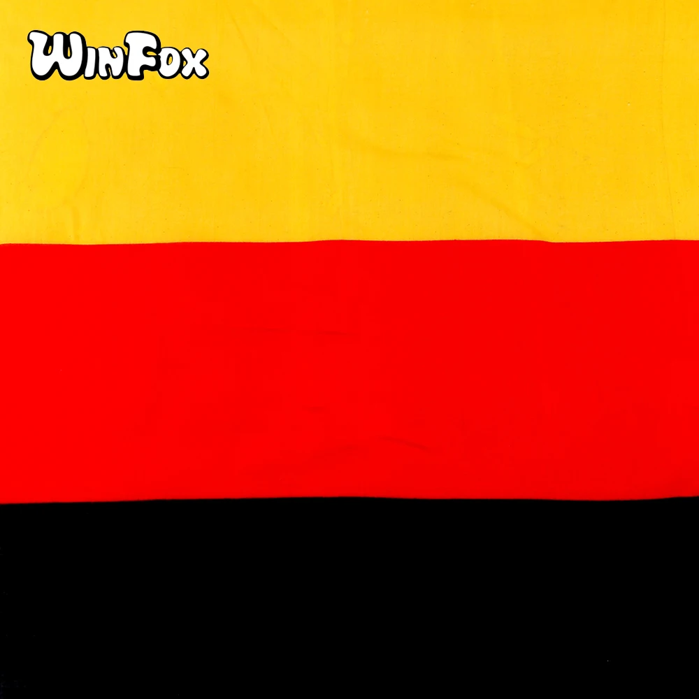 Бандана Winfox хлопковая с немецким флагом для мужчин и женщин повседневная