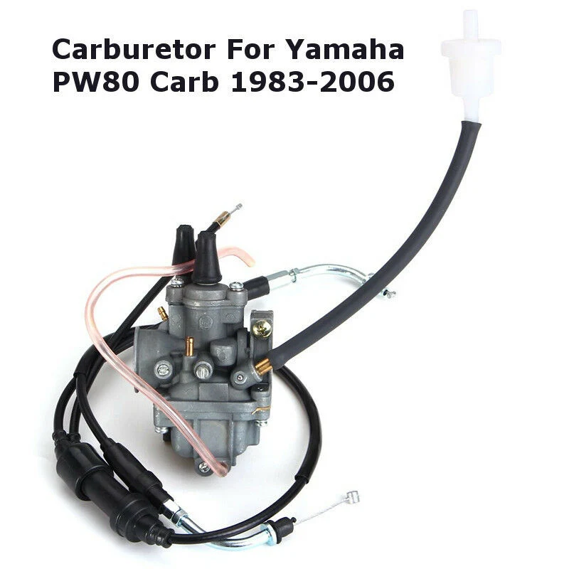 Карбюратор дроссельной заслонки топливный фильтр для 1983-2006 Yamaha Pw80 Байк Carb |