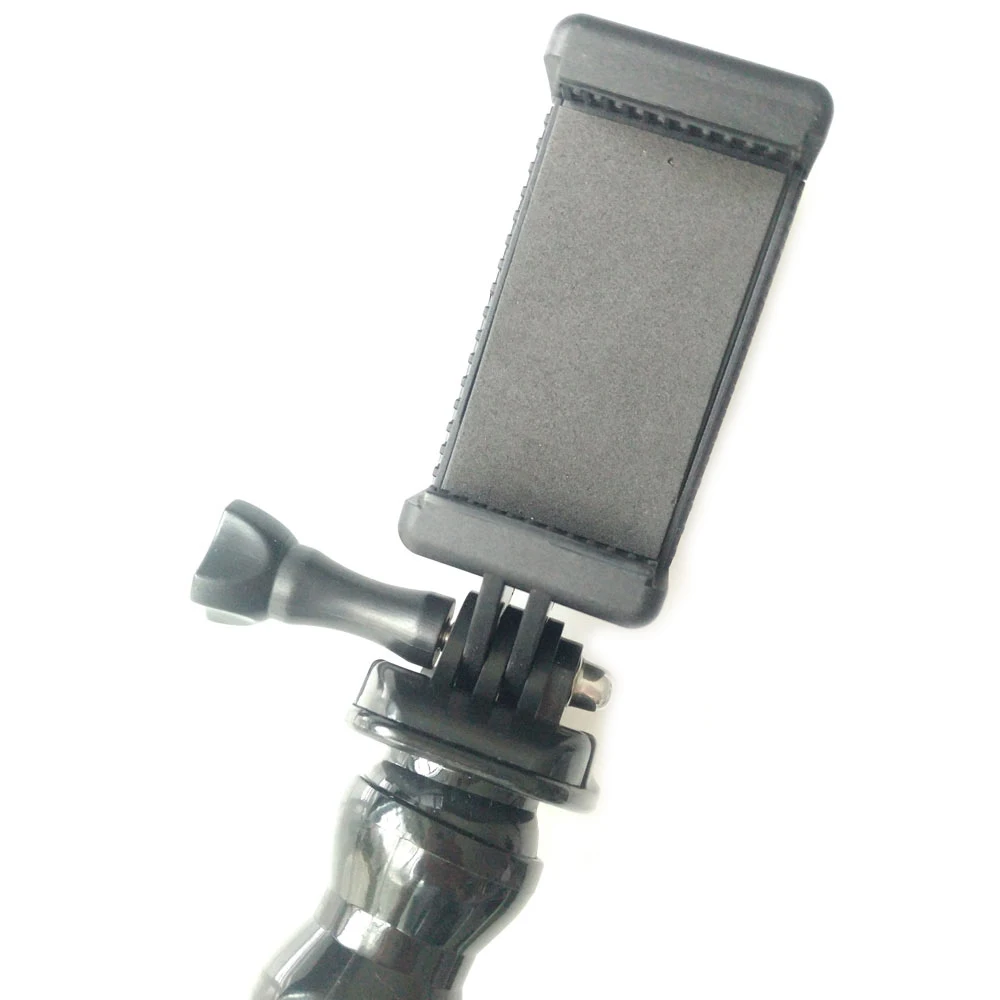20 см Гибкий монопод с зажимом для камер Gopro Sjcam Xiaoyi мини селфи Палка гусиным горлом
