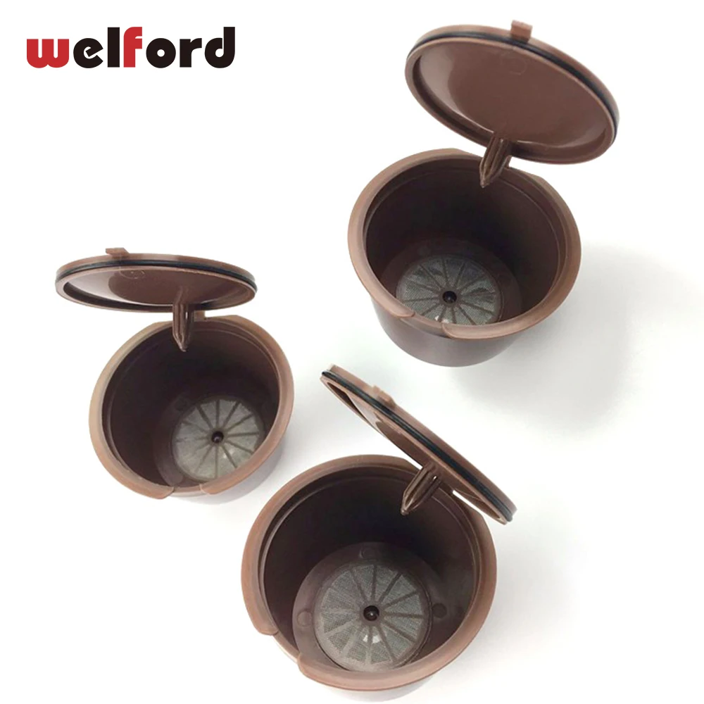 1 шт. многоразовые Пустые капсулы для кофе dolcegusto пластиковые 50 раз Многоразовые