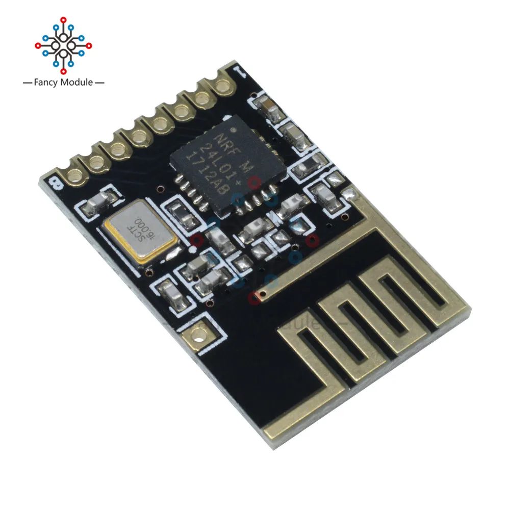 Мини NRF24L01 + SMD 1 27 мм беспроводной приемопередатчик модуль маленького размера |
