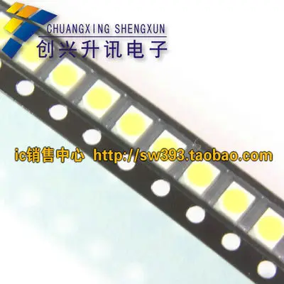 Светодиодный 3228 Белый SMD beads 2832 ЖК дисплей для телевизора подсветка лампы 0 3 Вт в 300