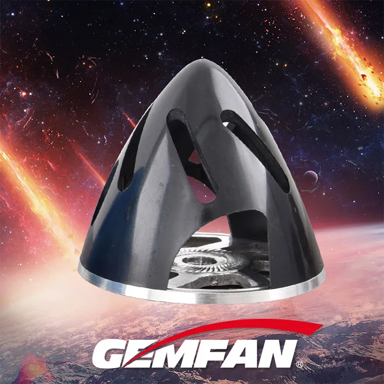 GEMFAN алюминиевый пластиковый пропеллер полый Спиннер 51 57 63 70 75 мм для обтекателя