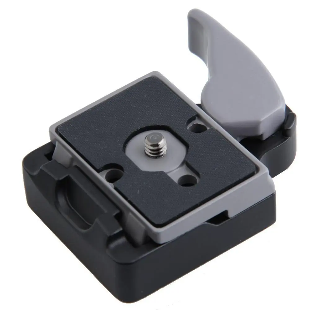 

2 in 1 200PL-14 Quick Plate Release Clamp Adapter Release Plate Compatible for camera tripod with Manfrotto