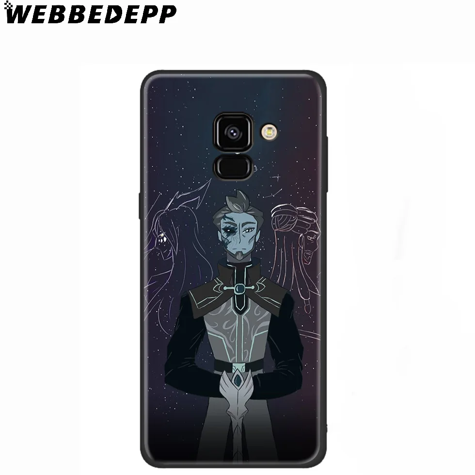 WEBBEDEPP The Dragon Prince Tv Silicone Case for Samsung Galaxy A3 A5 A6 A7 A8 A9 A10 A20 A30 A40 A50 A70 M10 M20 M30 |