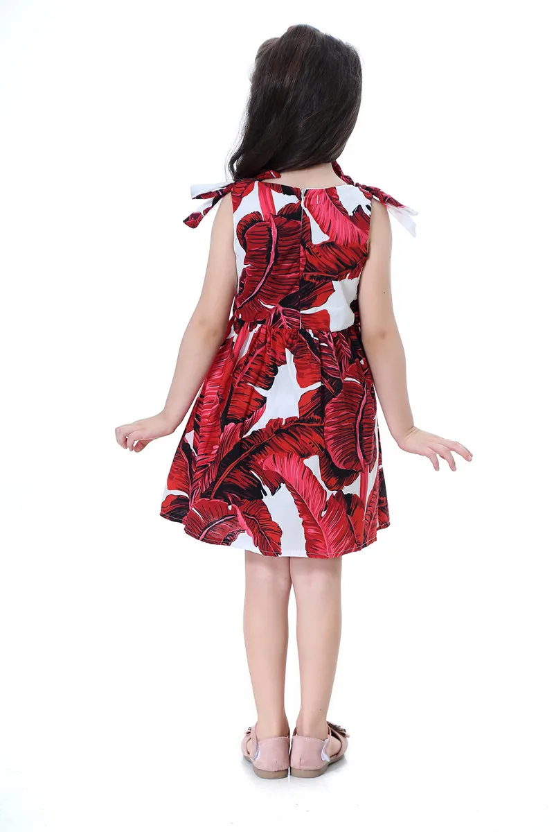 Summer Elegant Casual Baby Girls Dress Children Birthday Party Sleeveless A-line Dresses For Kids Vestidos Princess | Детская одежда и