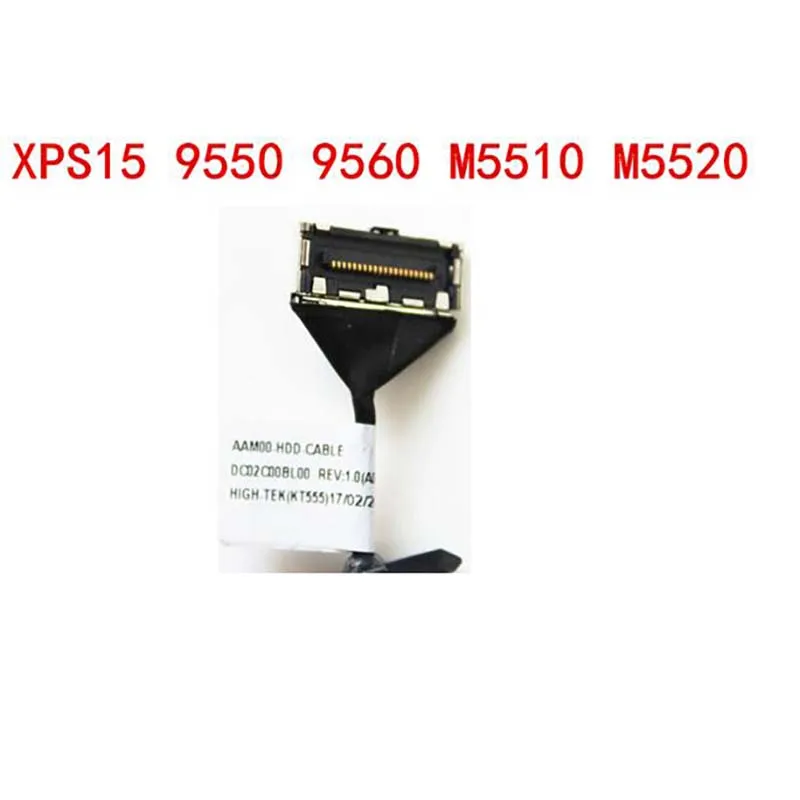 Кабель SATA для жесткого диска HDD Dell XPS 15 9550 9560 M5510 M5520 0XDYGX DC02C00BL00|Пелти ЖК-экранов| |
