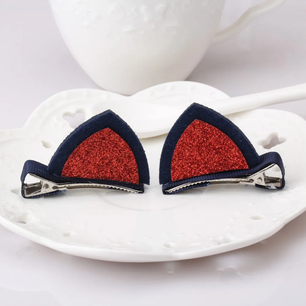 Новинка для детей заколки волос с кошачьими ушками M MISM рождественский подарок